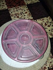 ( Set Of 2 ) Plastic Spice Containers.