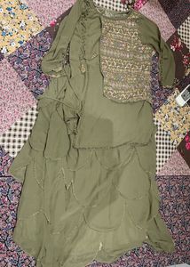 Skirt With Short Kurti