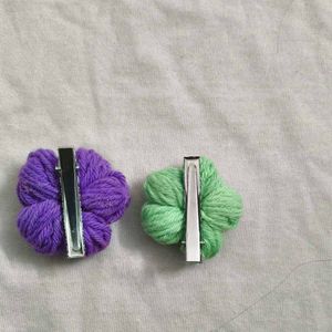 Handmade Cute Flower Hair Clips