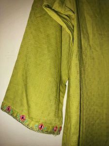 Green Beautiful Kurti