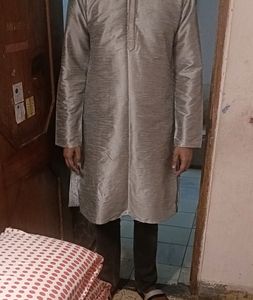 Silver Kurta Pajyama