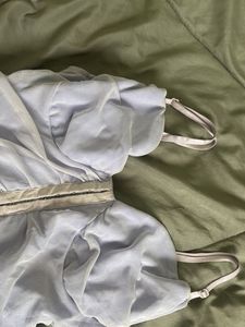 Lavender Ruched Mini Dress