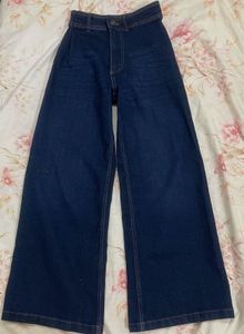 Wide Leg Dark Wash Jeans