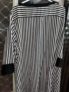 White And Black Shirt