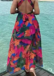 Floral Printed Shoulder Straps