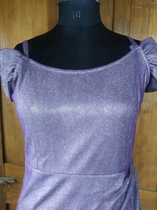 Purple Shimmery Dress