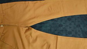 Off-White Brown Pants