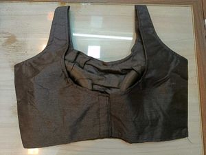 Black Sleeveless Bollywood Blouse