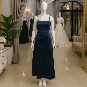 Sale🎊🎉Elegant Navy Blue Dress