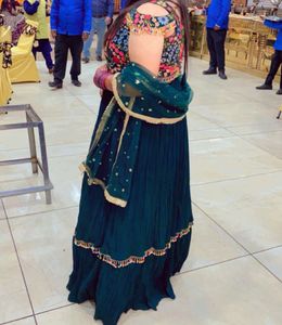 Bottle Green Lehenga 💚