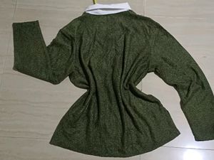 Korean Full sleeves Collar T-shirt