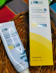 Plum Rice Water Sunscreen SPF 50