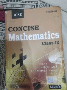 CONCISE MathematicsClass-IX