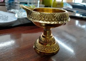 3 inch Brass diya