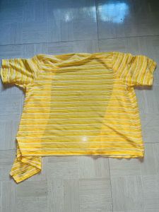 Yellow Sheer Cardigan Jacket