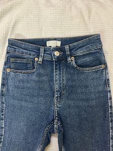 High- waist Skinny Denim Jeans