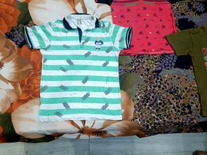 Pack Of Three Boys T-shirts Summer Special