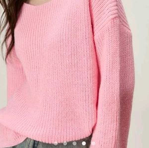 Pink Knit Top