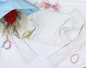Cute Full Sleeve Crop Top ✨
