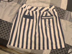 Striped Mini Skirt