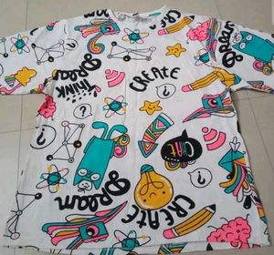 Doodle Print Tee