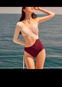 One Piece Assymetrical Swimsuit
