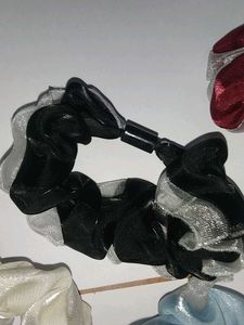 Beautiful Hair Scrunchies Set Of 5