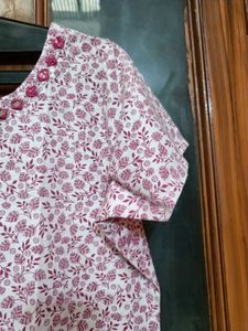 🇳🇿💫❤️Floral Print Cotton Kurti