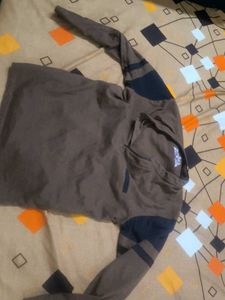 Brown Casual T-Shirt