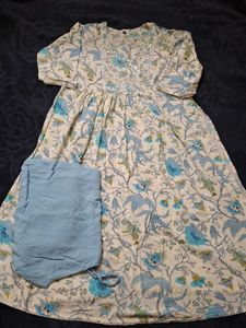 Nyra Cut Kurta Trouser Set