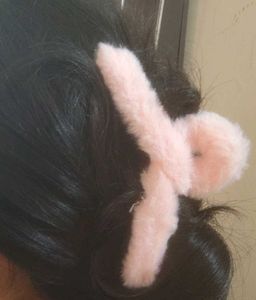 Fluffy Hair Clips Pack of 2