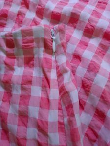 🍒H&amp;M Gingham Crepe Skirt🎀