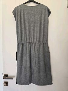 Black &amp; Gray Casual Dress