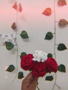 Crochet Rose Bouquet❤️