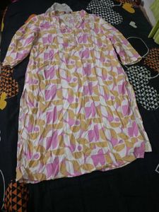 Pink Colour Kurta
