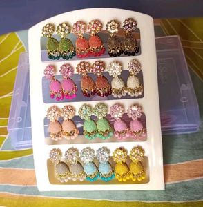 12pair Jhumki Combo