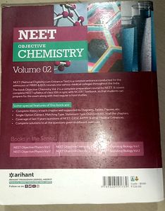 Arihant NEET Objective Chemistry Class 12th