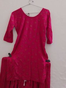 Pink Kurta Set