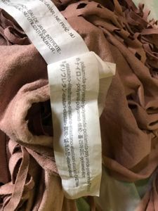 Stradivarius Pink Suede Shawl With Fringes