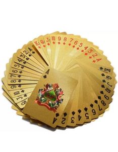 Gold Foil Playing Cards Deck