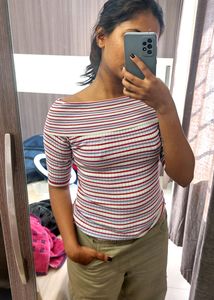 Off Shoulder Winter Top