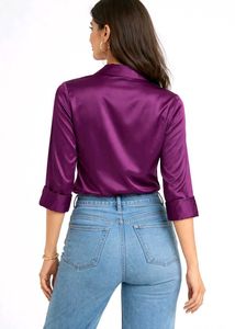 Elegant dark wine Purple Shirt💜