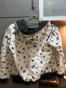 White And Black Jacket