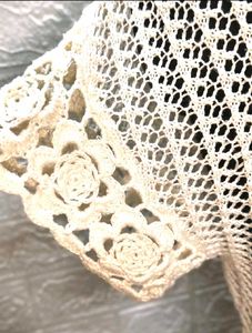 🎁Buy 2 Get 1 Free🎁 Size M/L Crochet Crop Top
