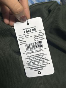 Stylish Olive One-Shoulder Crop Top