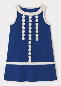 Chic Blue Sleeveless Top