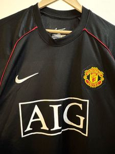 Man United Retro Jersey (AIG) L and XL