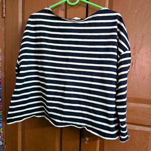 Striped Long Sleeve Top