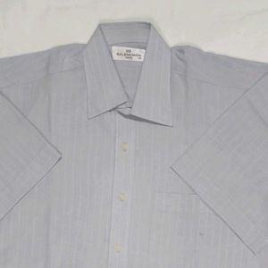 BALENCIAGA  Light Blue Half Shirt