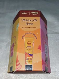 Plum Body Lotion Trio